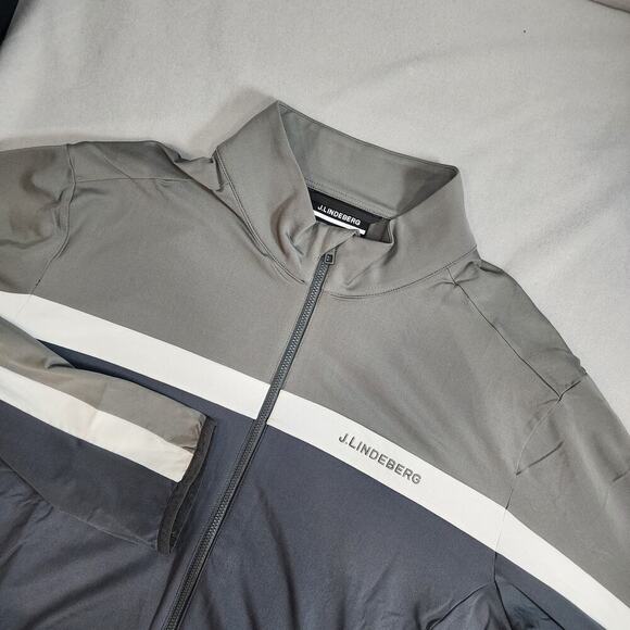J. Lindeberg Men's Jarvis Golf Mid Layer Quick Dry Stretch Full Zip Jacket XXXL - Picture 3 of 7